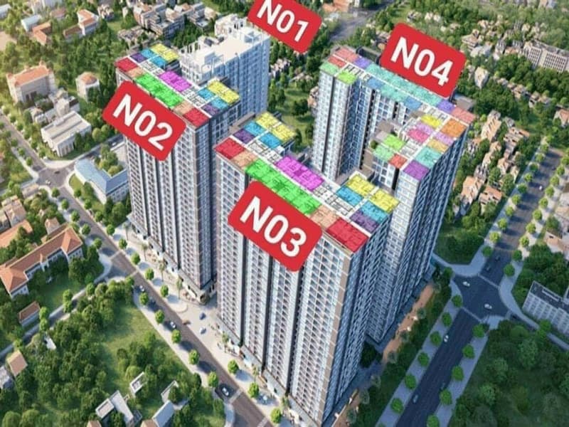 Quy hoạch chung cư Hà Nội Melody Residences